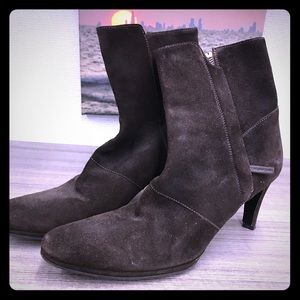 Helmut Lang designer boot - chocolate brown